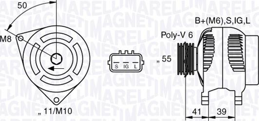 Magneti Marelli 063377431010 - Alternator furqanavto.az