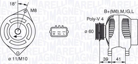 Magneti Marelli 063377438010 - Alternator furqanavto.az