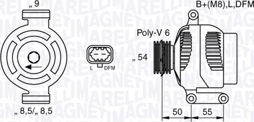 Magneti Marelli 063377424010 - Alternator furqanavto.az