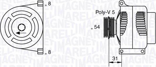 Magneti Marelli 063377426010 - Alternator furqanavto.az