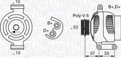 Magneti Marelli 063377020010 - Alternator furqanavto.az