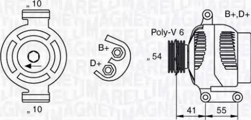 Magneti Marelli 063377025010 - Alternator furqanavto.az