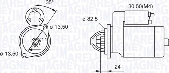 Magneti Marelli 063216884010 - Başlanğıc furqanavto.az