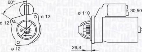 Magneti Marelli 063216831010 - Başlanğıc furqanavto.az