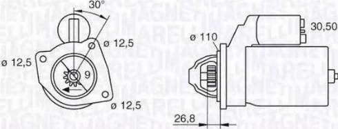 Magneti Marelli 063216741010 - Başlanğıc furqanavto.az