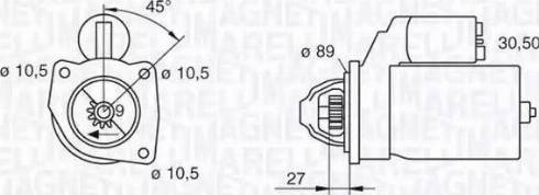 Magneti Marelli 063216733010 - Başlanğıc furqanavto.az