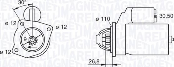 Magneti Marelli 063217154010 - Başlanğıc furqanavto.az