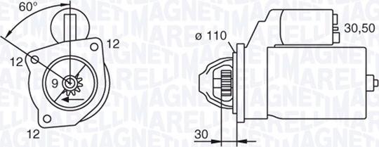 Magneti Marelli 063217126010 - Başlanğıc furqanavto.az