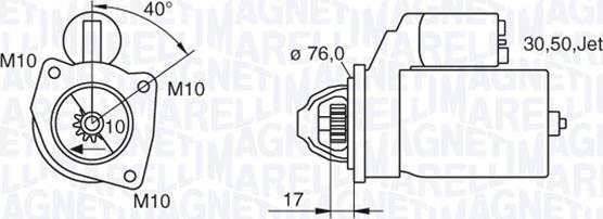 Magneti Marelli 063280005010 - Başlanğıc furqanavto.az