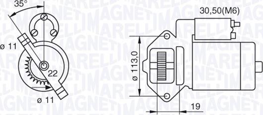 Magneti Marelli 063280031010 - Başlanğıc furqanavto.az