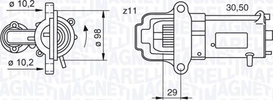 Magneti Marelli 063280023010 - Başlanğıc furqanavto.az