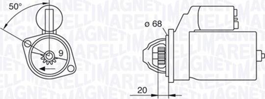 Magneti Marelli 063226801010 - Başlanğıc furqanavto.az