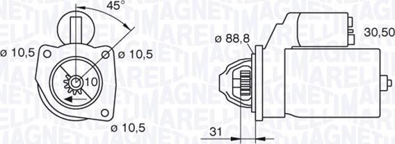 Magneti Marelli 063227486010 - Başlanğıc furqanavto.az