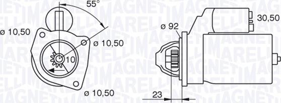 Magneti Marelli 063227569010 - Başlanğıc furqanavto.az