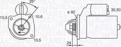 Magneti Marelli 063227501010 - Başlanğıc furqanavto.az