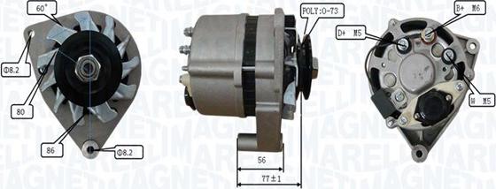 Magneti Marelli 063739066010 - Alternator furqanavto.az