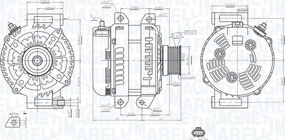 Magneti Marelli 063735749010 - Alternator furqanavto.az