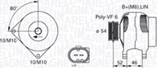 Magneti Marelli 063730031010 - Alternator furqanavto.az