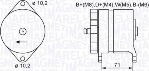 Magneti Marelli 063730032010 - Alternator furqanavto.az