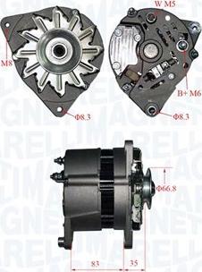 Magneti Marelli 063730305010 - Alternator furqanavto.az