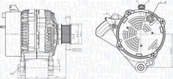 Magneti Marelli 063730733010 - Alternator furqanavto.az