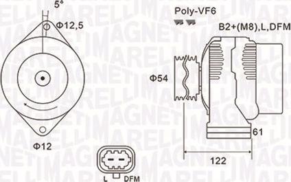 Magneti Marelli 063731994010 - Alternator furqanavto.az