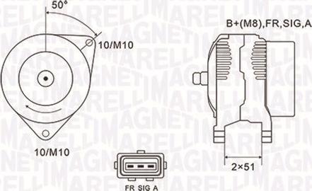 Magneti Marelli 063731941010 - Alternator furqanavto.az