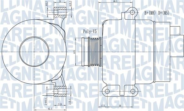 Magneti Marelli 063731969010 - Alternator furqanavto.az