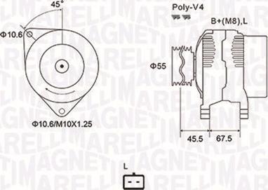 Magneti Marelli 063731963010 - Alternator furqanavto.az