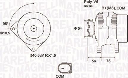 Magneti Marelli 063731904010 - Alternator furqanavto.az