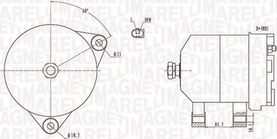 Magneti Marelli 063731915010 - Alternator furqanavto.az