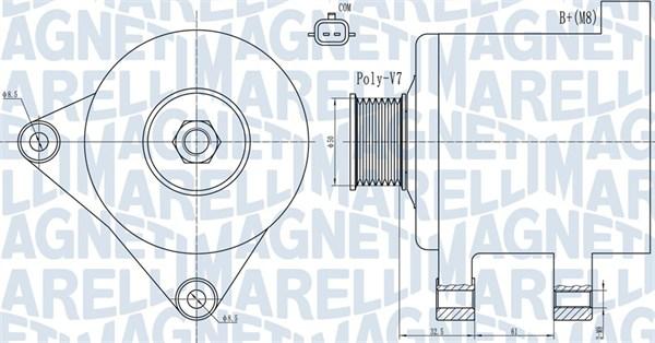 Magneti Marelli 063731918010 - Alternator furqanavto.az