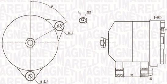 Magneti Marelli 063731913010 - Alternator furqanavto.az