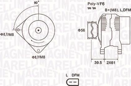 Magneti Marelli 063731912010 - Alternator furqanavto.az