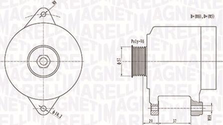 Magneti Marelli 063731978010 - Alternator furqanavto.az