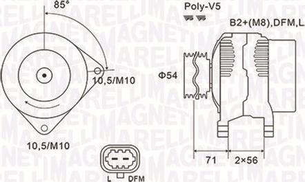 Magneti Marelli 063731973010 - Alternator furqanavto.az