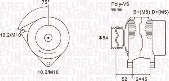 Magneti Marelli 063731496010 - Alternator furqanavto.az