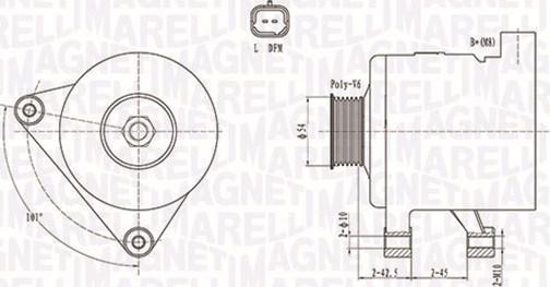 Magneti Marelli 063731498010 - Alternator furqanavto.az