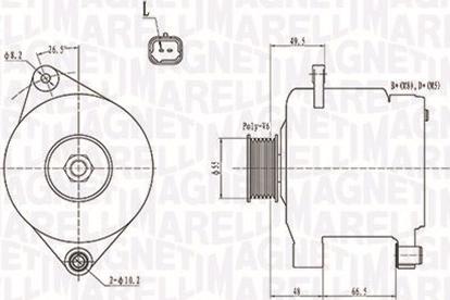 Magneti Marelli 063731444010 - Alternator furqanavto.az