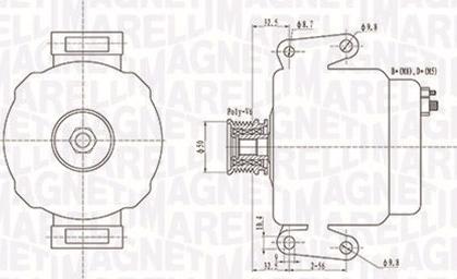 Magneti Marelli 063731481010 - Alternator furqanavto.az