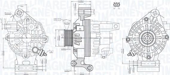 Magneti Marelli 063731474010 - Alternator furqanavto.az