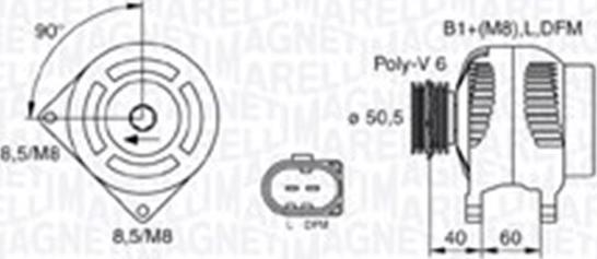 Magneti Marelli 063731542010 - Alternator furqanavto.az