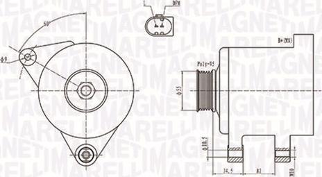 Magneti Marelli 063731664010 - Alternator furqanavto.az