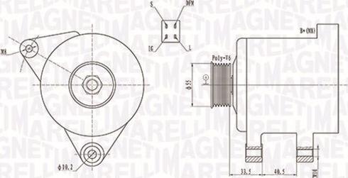 Magneti Marelli 063731605010 - Alternator furqanavto.az