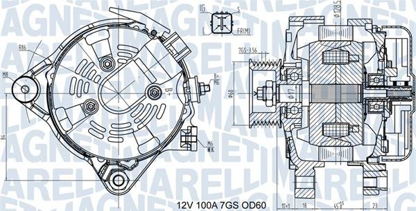 Magneti Marelli 063731613010 - Alternator furqanavto.az