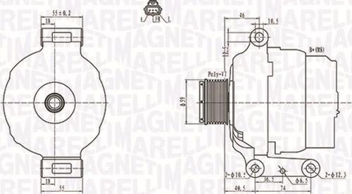 Magneti Marelli 063731639010 - Alternator furqanavto.az