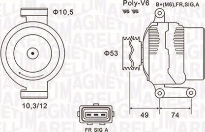 Magneti Marelli 063731638010 - Alternator furqanavto.az