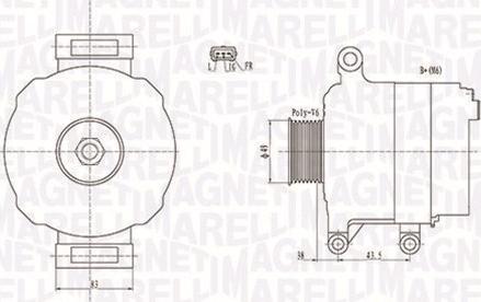 Magneti Marelli 063731676010 - Alternator furqanavto.az