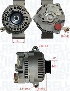 Magneti Marelli 063731034010 - Alternator furqanavto.az