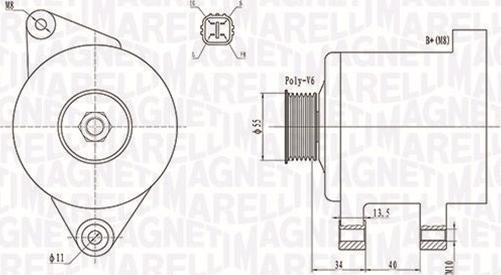 Magneti Marelli 063731894010 - Alternator furqanavto.az